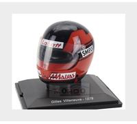 1:5 EDICOLA Helmet F1 Casco Gilles Villeneuve 312T4 Ferrari 1979 HELFE04