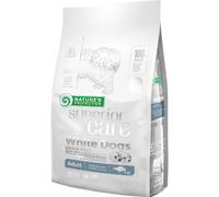 1,5 kg Nature's Protection Superior Care Alimento Cibo Secco Crocchette Croccantini per Cani Adulti di Taglia Piccola con Manto Bianco Gusto Pesce Bianco Grain Free