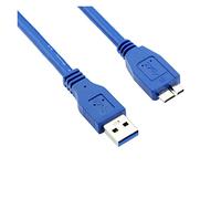 1,5 Metri Super ad Alta velocità USB 3.0 5. GBPS A a Micro B MAUSCHIO alla ASSUNZIONE Male A Maschio Compatible with/HUB/Hard Disk Drive/HDD/SSD Allegato (Size : 0.3m)