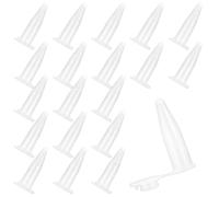1,5 ML Centrifuga Provetta in Plastica, 210 Pezzi Tubi per Centrifuga, Provetta da Centrifuga con Testa a Punta, Micro Provette da Laboratorio, Conical Provetta con Coperchio Trasparente