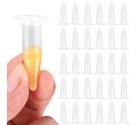 1,5 ML Centrifuga Provetta in Plastica, 400 Pezzi Tubi per Centrifuga, Provetta da Centrifuga con Testa a Punta, Micro Provette da Laboratorio, Conical Provetta con Coperchio Trasparente