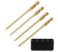 1,5 mm, 2,0 mm, 2,5 mm, 3,0 mm Cacciaviti esagonale Testa per 1/4 "Drive Drill Cacciavite Bit Elettrico/Trapano Elettrico RC Riparazione Lavoro 4 PZ