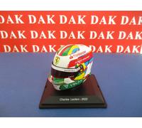 1/5 Modellino Casco Helmet Ferrari Charles Leclerc Brazilian GP 2022