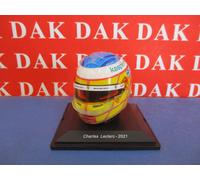 1/5 Modellino Casco Helmet Ferrari Charles Leclerc French GP 2021