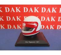 1/5 Modellino Casco Helmet Ferrari Clay Regazzoni 1971