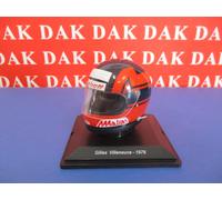 1/5 Modellino Casco Helmet Ferrari Gilles Villeneuve 1978