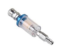 1/5 pacchetto filtro aria acqua separatore olio protezione umidità for compressore pistola a spruzzo strumento parti a pressione stile europeo 1/4 pollici(AF w PF w SM,20 Pcs)