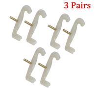 1-5 paia di violino 3/4 e 4/4 dimensioni violino poggiaspalla regolabile piedini in gomma strumenti musicali accessori violino per principianti(5 Pairs)