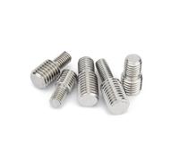 1/5 pezzi Adattatore filettato in acciaio inossidabile 304 A2 maschio-maschio M3 a M4 a M6 a M20 Vite di trasferimento a doppia testa con filettatura esterna(5pcs M3x10-M6x10)