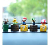 1/5 Pezzi Di Figure Di Modelli SuperMario, Figurine Di Mushroom, Figes Di Auto E Figue Di Modelle. Il Miglior Decoro Per Feste Di Vacanza Per Buoni Franchini, Decorazioni Perfette Per Festa, Decorazio