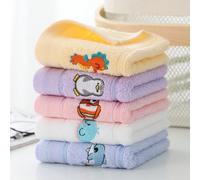 1/5 Pezzi di piccoli asciugamani di cotone con motivo ricamato, per uomini e donne da usare a casa per lavare il viso e asciugare le mani, assorbenti, morbidi, ad asciugatura rapida, adatti per tutte 
