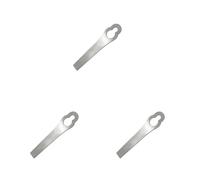 1-5 pezzi in acciaio inox lame for tosaerba lame 1,5 mm for decespugliatore tagliaerba tosaerba elettrico al litio A(B 3PCS)