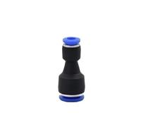 1/5 pezzi Raccordi pneumatici dritti for tubi dell'acqua in plastica PU e PG Giunti a sgancio rapido 4-6-8-10-12-16 mm Raccordo for tubo flessibile(PG 12mm-8mm,1 Pc)