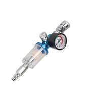 1/5 pezzo acqua olio separatore trappola umidità filtro aria for compressore pistola a spruzzo strumento parti di pressione stile Europeo 1/4''(AF+PF+SM+RG,20 Pcs)