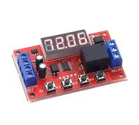 1/5 pz DC 5 V 12 V 24 V 10A Modulo Relè di Ritardo di Tempo Regolabile LED Digitale temporizzazione Relè Timer Ritardo Trigger Interruttore di Controllo del Tempo(3 Pcs,5V)
