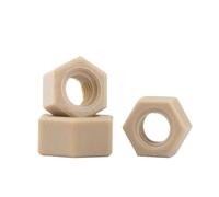 1/5 pz DIN934 M2 M2.5 M3 M4 M5 M6 M8 M10 M12 M14 M16 Ad alta resistenza Resistente alle alte temperature Isolamento Esagonale Dado Esagonale(M5)