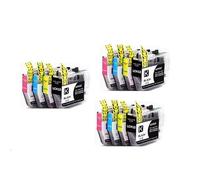 1-5 SET Compatible Ink Cartridge For Br-ther LC412 LC412XL MFC-J7100CDW J7300CDW Printer(3 SET LC412)