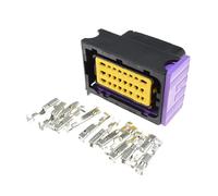 1-5 set di connettori for centralina automobilistica FCI a 24 pin, alloggiamento in plastica impermeabile, presa maschio 211PC249S0005 211PL249S0023(Female Sets,2Sets)