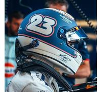 1:5 SPARK Bell Helmet Casco F1 Alexander Albon #23 Monaco Gp 2024 5HF160