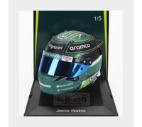 1:5 SPARK Bell Helmet F1 Casco #0 F1 Test 2023 Jessica Hawkins 5HF133