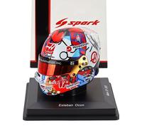 1/5 SPARK-MODEL - BELL HELMET - CASCO HELMET F1 ESTEBAN OCON TEAM 5HF210