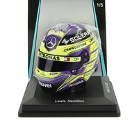 1/5 SPARK-MODEL - BELL HELMET - CASCO HELMET F1 LEWIS HAMILTON TEAM 5HF145