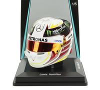 1/5 SPARK-MODEL - BELL HELMET - CASCO HELMET F1 LEWIS HAMILTON WORLD 5HF170