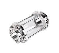 1.5" Tri Clamp Flow Sight Glass (38mm Pipe OD) - 304 Stainless Steel Sanitary Fitting for Home Brew, Dairy