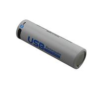 1,5 V 1700 mAh compatibile con la batteria AA 14500 con porta ricaricabile USB-C