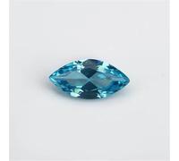 1,5 x 3-10 x 20 mm 5A taglio marquise sfuso zirconia cubica gemme sintetiche per la creazione di gioielli blu mare 10 x 20 mm 10 pezzi