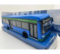 1:50 BURAGO City Bus Milano City 19 Cm Blue BU32102BL