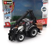 1/50 BURAGO - VALTRA - N174 TRACTOR CRANE LOADER 2017 18-31679-31680