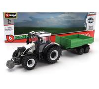 Trattore Agricolo Bburago con Rimorchio 10cm