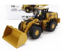 DM DIECAST MASTERS- Diecast Masters 85685-Pala gommata Caterpillar, Next Gen Cat 982XE, Scala 1:50, Circa 7,3 x 7,9 x 20,2 cm, da 14 Anni, Colore Yellow, 85685