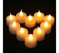 1-500 Te Chiaro Flameless candela a LED Intermittente Batteria Natale Matrimoni