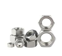 1-50PCS 304 In Acciaio Inox Esagonale Dadi Esagonali M1 .2 .4 .6 M2 .5 M3 M4 M5 M6 M8 M10 M12 M14 M16 M20 Dado for Viti Bulloni(M1.2 x 10PCS)