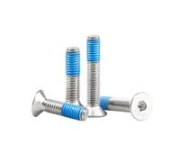 1-50pcs M2.5/M3/M4/M5/M6/M8/M10/M12/M16 acciaio inossidabile 304 viti con testa incastonata e fessura esagonale interna con gomma anti-scivolo, M5x90mm