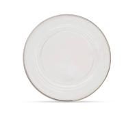 1-50x Lusso Acrilico Trasparente Oro/Argento Bordi Caricatore Piatti Banquet Da