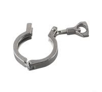 1 54 Morsetto Tri in acciaio inox per un collegamento efficiente in industrie dipendenti dall'igiene (1,5")