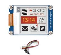 1.54inch e-Paper Display (G) - 200x200 Red/Yellow/Black/White e-Ink Screen with SPI Interface, Ultra-Low Power Consumption, Wide Viewing Angle for Raspberry Pi, Arduino, Jetson Nano