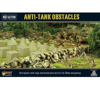 1/56 Scala - Anti-carro Obstacles - Bullone Azione - Warlord Games