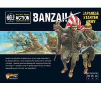 1/56 Scala -banzai Giapponese Esercito Inizio Set - Bolt Azione - Warlord Games