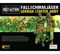 1/56 Scala- Fallschirmjager Tedesco Starter Esercito - Bullone Azione -