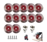 1.57" Diamond Saw Blades Set Removable Flange,Precision Stone Cutting Made | 40mm Mini Diamond Engraving Blade,with 5/8"-11 Flange,Angle Grinder Cutting Disc for Marble Concrete Tile