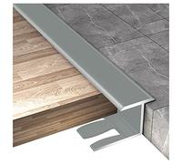 1.5cm Wide Doorways Lightweight Gap Connecting Strips,Carpet Floor Transition Strip, Aluminum Door Bar, for 0.5-0.6 Thickness Floor(Champagne,90cm/35.4in)