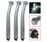 1-5Dentale E-generatore LED turbina High Speed manipolo Big Head Push 4 Holes