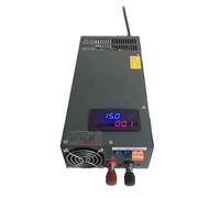 1.5KW Switching Power Supply With LCD Display 0-12V To 350V | Adjustable DC Voltage And Current Transformer Driver Adapter For Radio, Computer Project