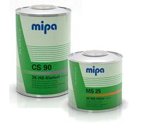 1,5L Set MIPA CS90 2K Trasparente Finitura Lucida Anti-Graffio