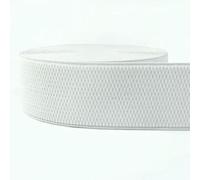 1-5M 2,5-10cm Nastri elastici in gomma elastica neri per cintura, gonna, accessori per cucire fai da te, abbigliamento - Bianco - 60mm - 3,0 metri