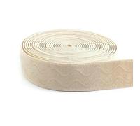 1-5M 25/30mm Elastici in gomma Fascia elastica per cucire Reggiseno Elastici in silicone antiscivolo Gomme Nastro per biancheria intima Accessori-Beige-25mm-25-30mm-4,0 metri